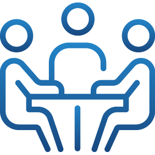 face-to-face meeting icon